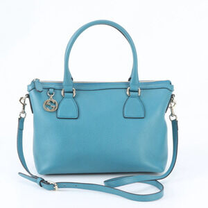 GUCCI Blue Shoulder Bag